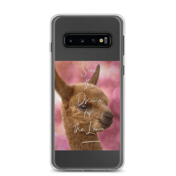 Alpaka Handyhülle Samsung- Save the Drama for the Lama